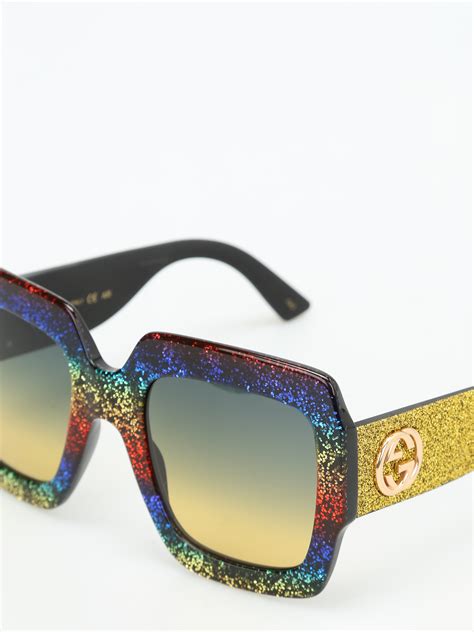 gucci sunglasses rainbow|Gucci sunglasses for women 2020.